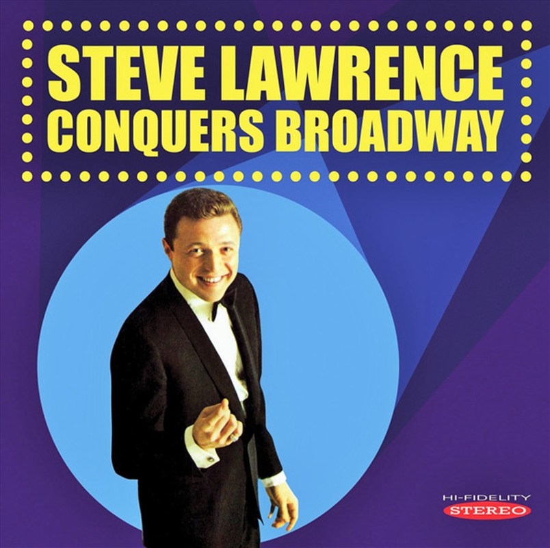 Steve Lawrence Conquers Broadway/Product Detail/Easy Listening