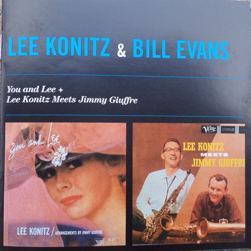 You & Lee + Lee Konitz Meets Jimmy Giuffre/Product Detail/Jazz