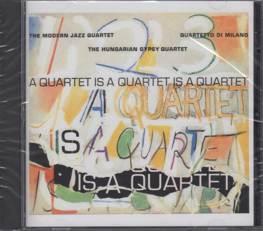 Quartet Is A Quartet Is A Quartet/Product Detail/Jazz