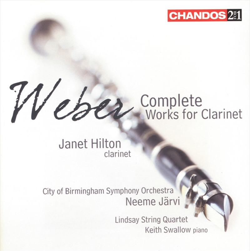 Weber: Complete Clarinet Works/Product Detail/Classical