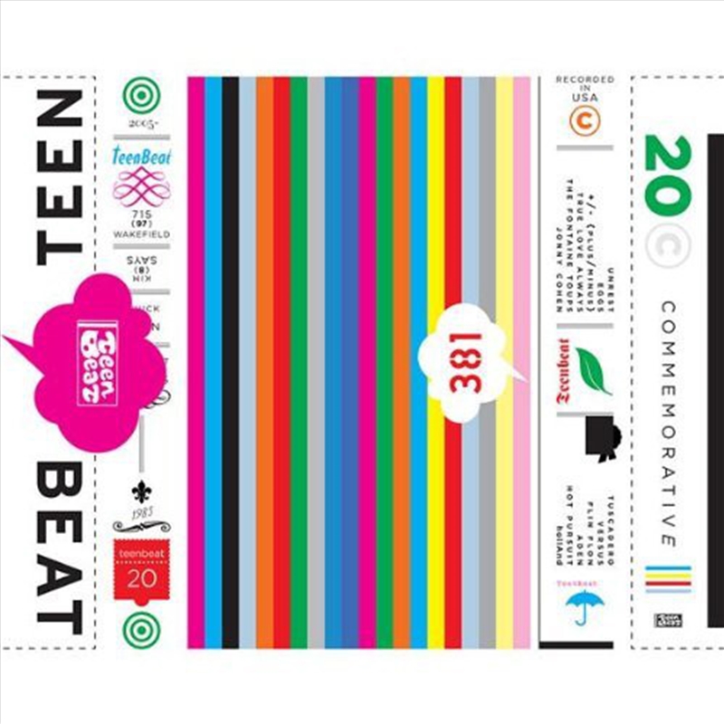 Teenbeat 20th Anniversary/Product Detail/Rock