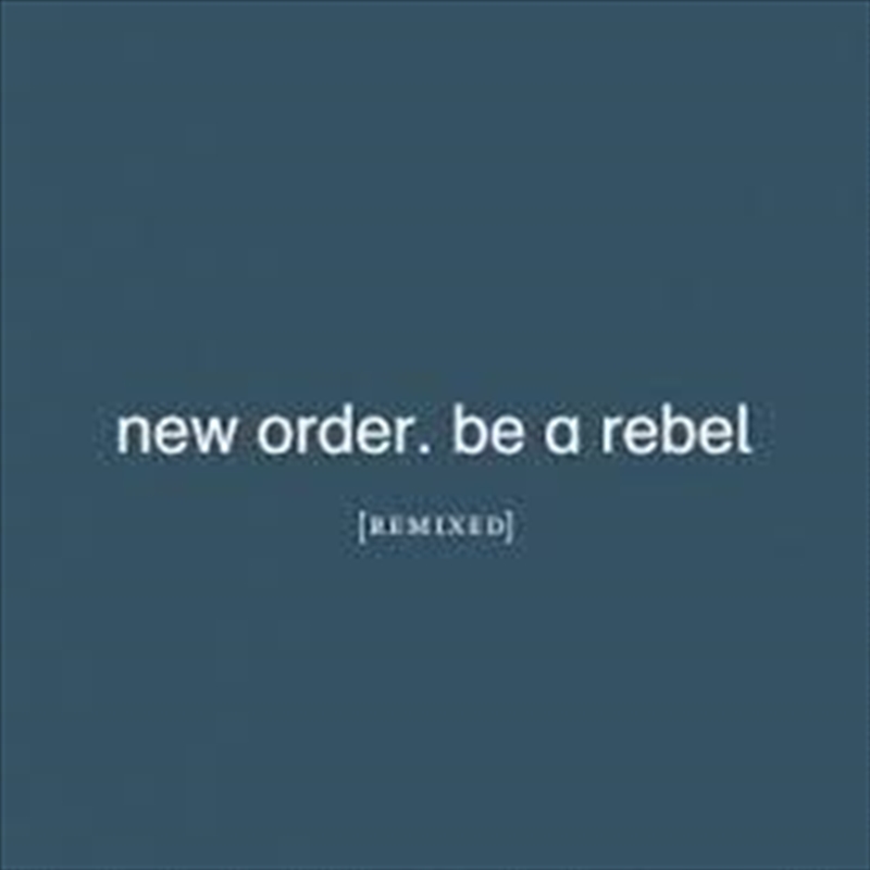 Be A Rebel Remixed - Clear Vinyl/Product Detail/Pop