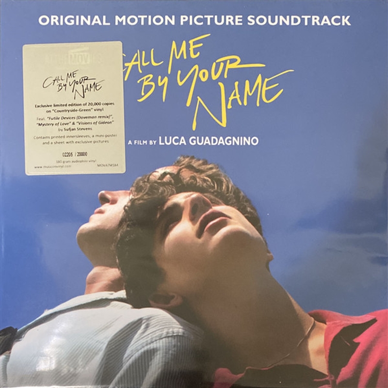 Call Me By Your Name/Product Detail/Pop