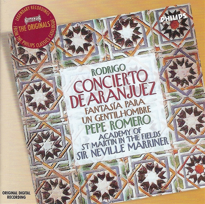 Rodrigo Concierto De Aranjuez/Product Detail/Classical