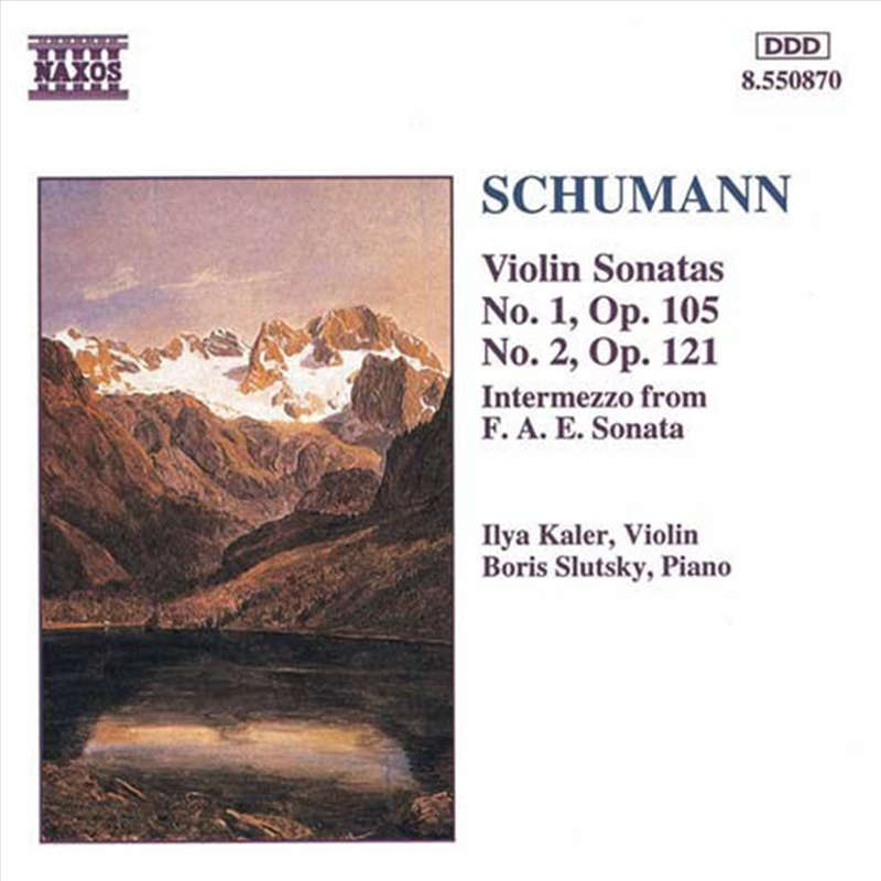 Schumann: Violin Sonata No 1/Product Detail/Classical