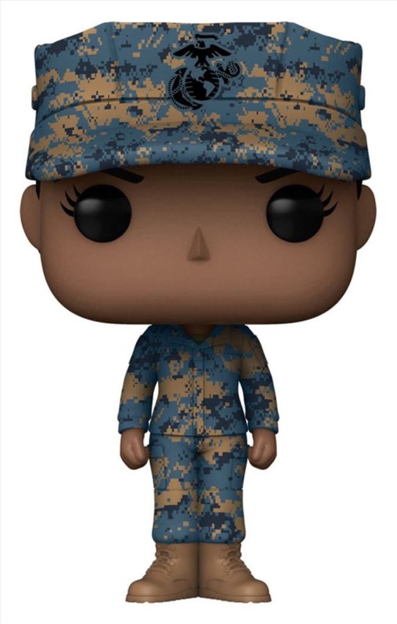 US Military: Marines - Female African AmericanPop! Vinyl/Product Detail/Standard Pop Vinyl