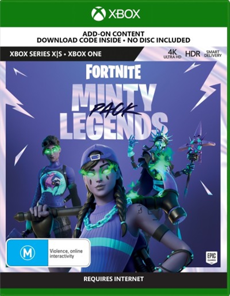 Buy Fortnite Minty Legends Pack, XBOX Series X, Gaming | Sanity