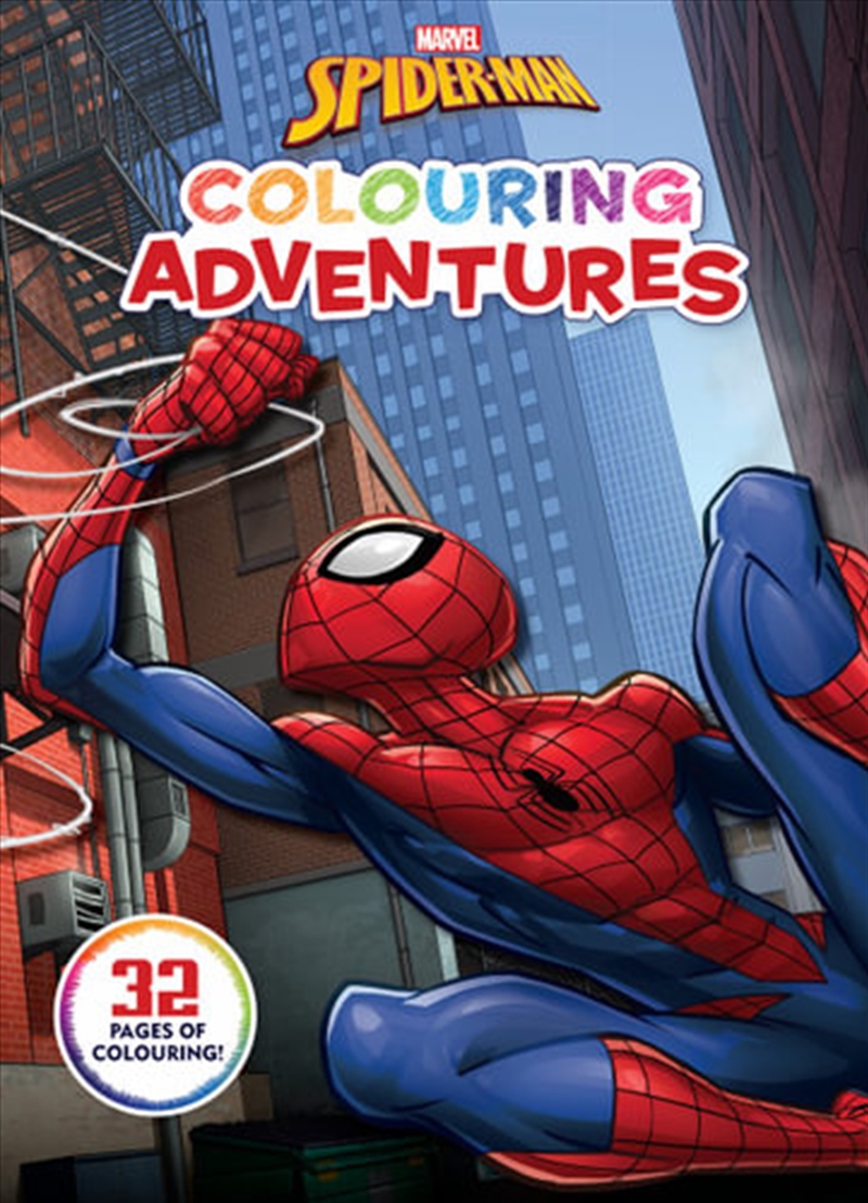 Spider Man: Colouring Adventures/Product Detail/Kids Colouring