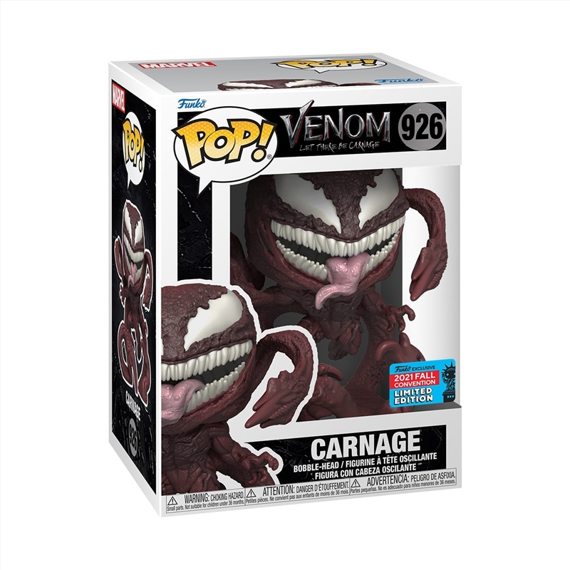 Buy Venom - Carnage Pop! NY21 RS, Pop Vinyl | Sanity