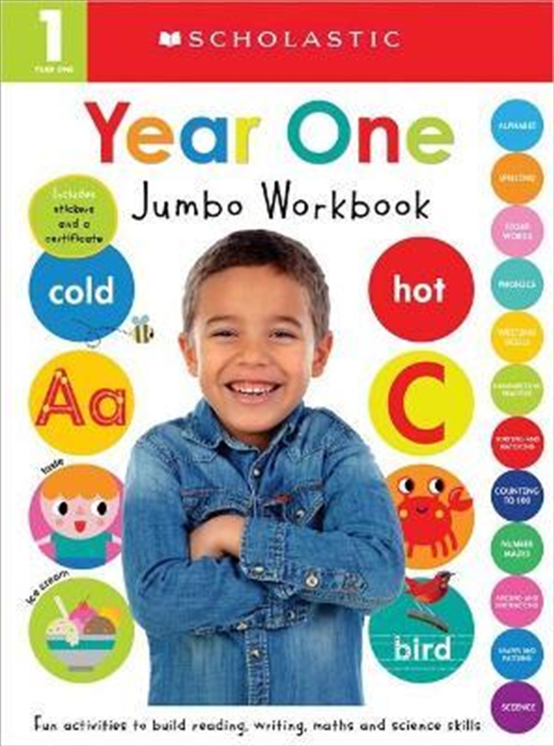 Year One Jumbo Workbook/Product Detail/Kids Activity Books