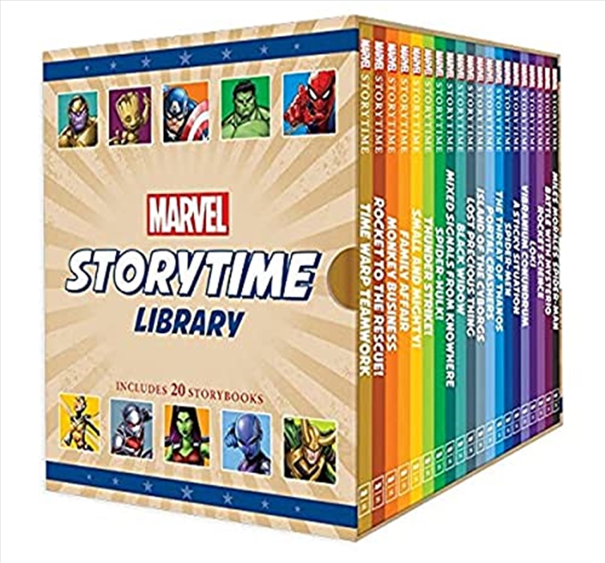 Marvel Storytime Library: Includes 20 Storybooks/Product Detail/Kids Colouring