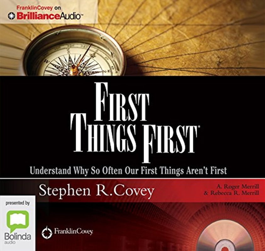 First Things First/Product Detail/Self Help & Personal Development