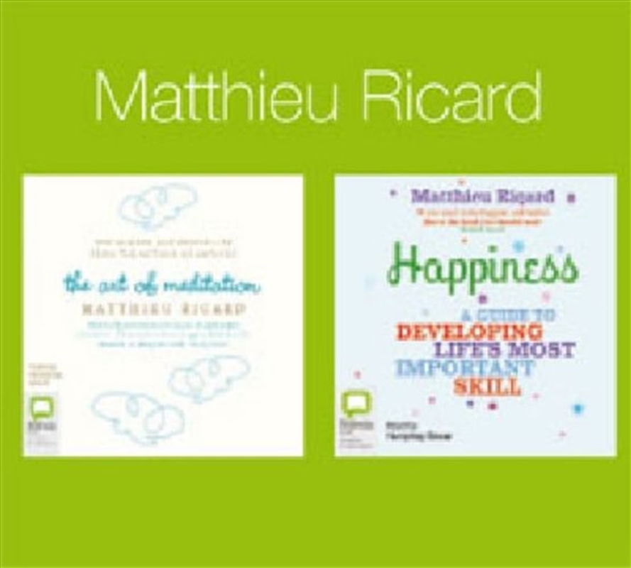 The Art Of Meditation / Happiness - Matthieu Ricard (Bundle)/Product Detail/Audio Books