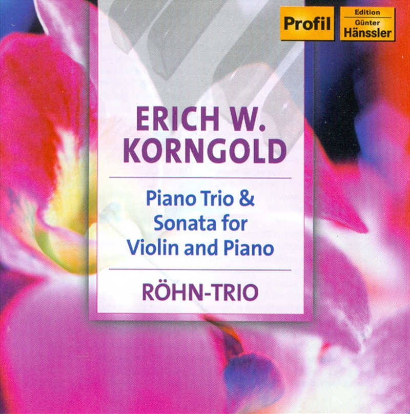 Korngold: Trio/Sonata/Product Detail/Classical