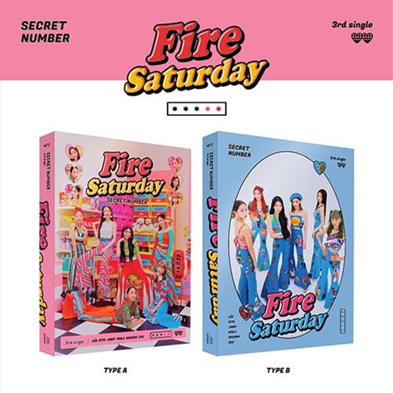 Fire Saturday - 3rd Single Album (Random Ver)/Product Detail/World