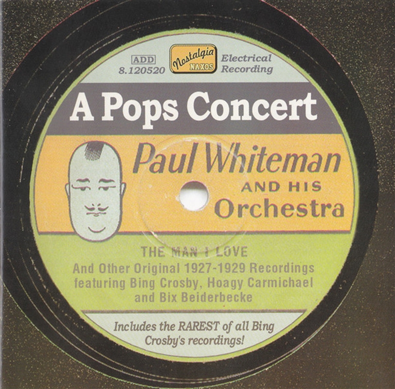 Paul Whiteman-Pops Concer/Product Detail/Jazz