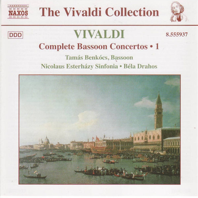 Vivaldi: Bassoon Concertos Vol 1/Product Detail/Classical