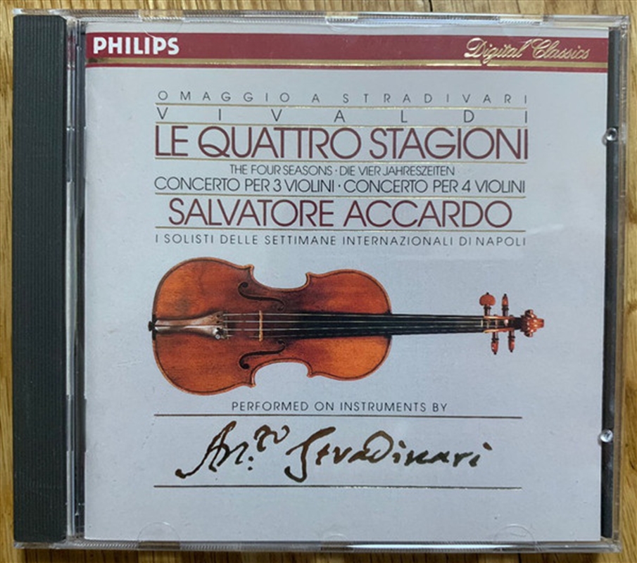 Vivaldi: Four Seasons:/Product Detail/Classical