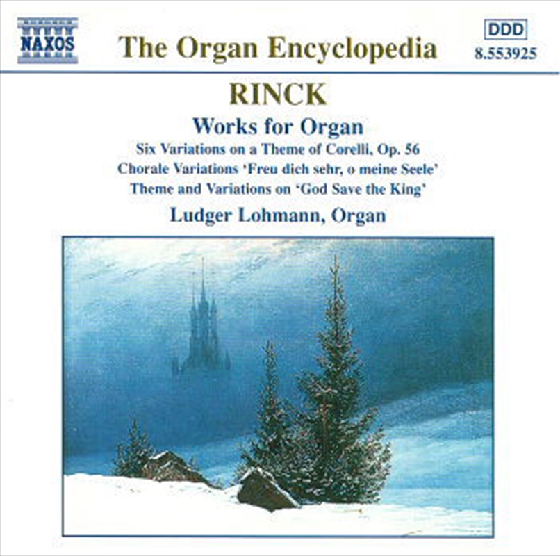 Rinck: Organ Works/Product Detail/Classical