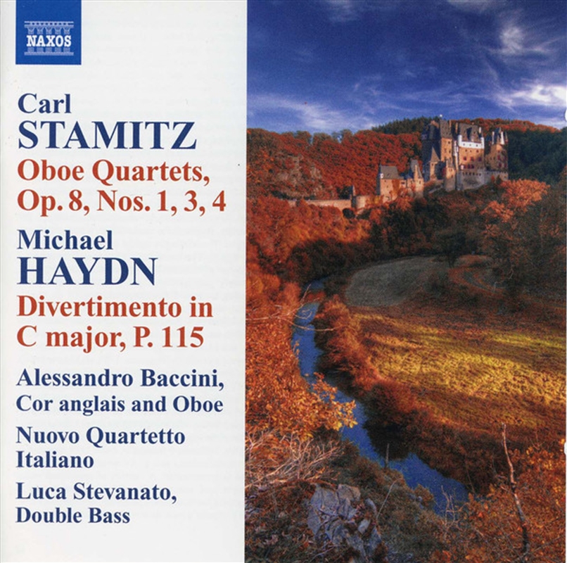 Stamitz: Oboe Quartets Op 8 No 1,3,4/Haydn: Divertimento In C Major P115/Product Detail/Classical