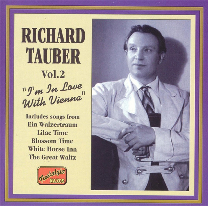 Richard Tauber-Favourites Vol2/Product Detail/Easy Listening