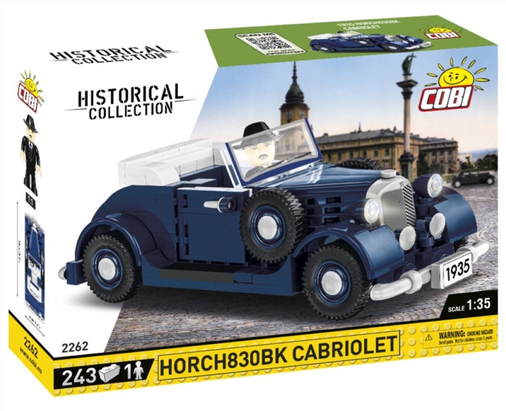 World War II - 1935 Horch 830 Cabriolet (247 pieces)/Product Detail/Building Sets & Blocks