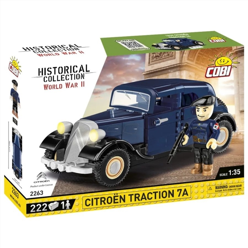 World War II - 1934 Citreon Traction 7A (237 pieces)/Product Detail/Building Sets & Blocks