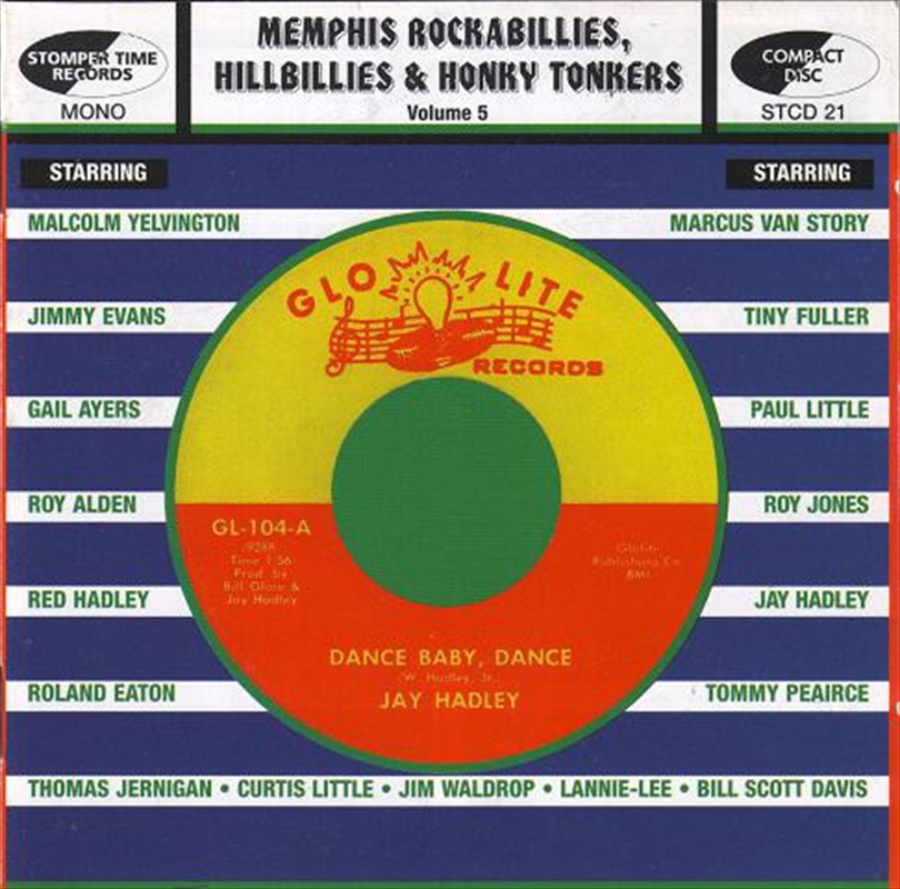 Memphis Rockabillies Hillbillies & Honky Tonkers/Product Detail/Rock