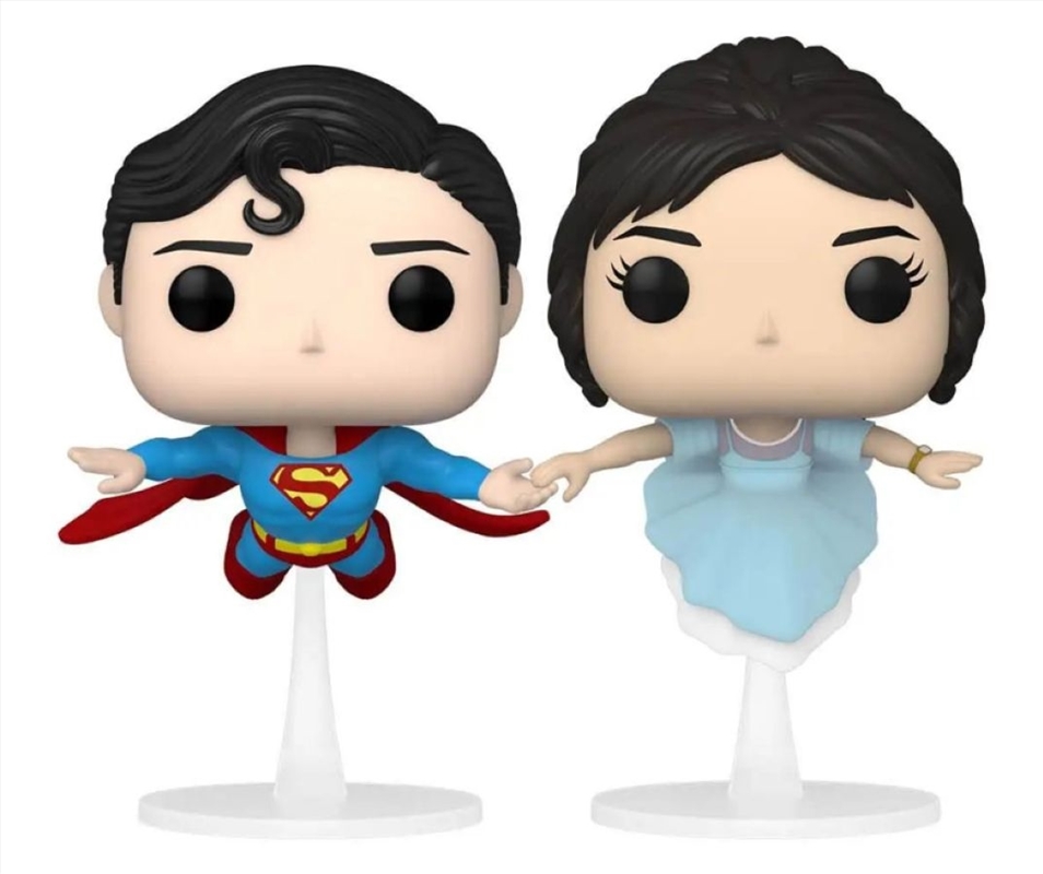 Superman - Superman & Lois Flying US Exclusive Pop! Vinyl 2-Pack [RS]/Product Detail/Movies