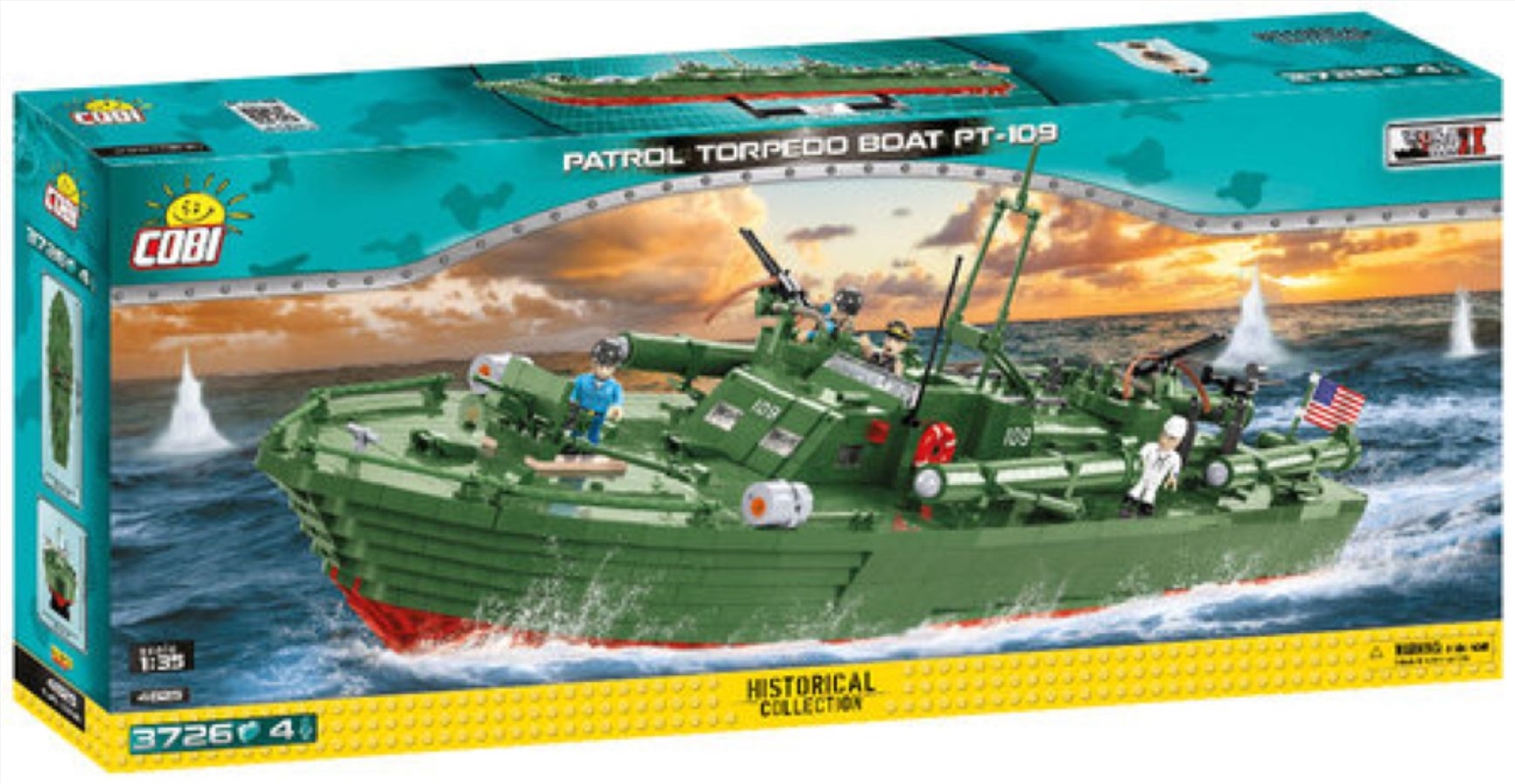 World War II - Patrol Torpedo Boat PT-1 (3640 pieces)/Product Detail/Building Sets & Blocks