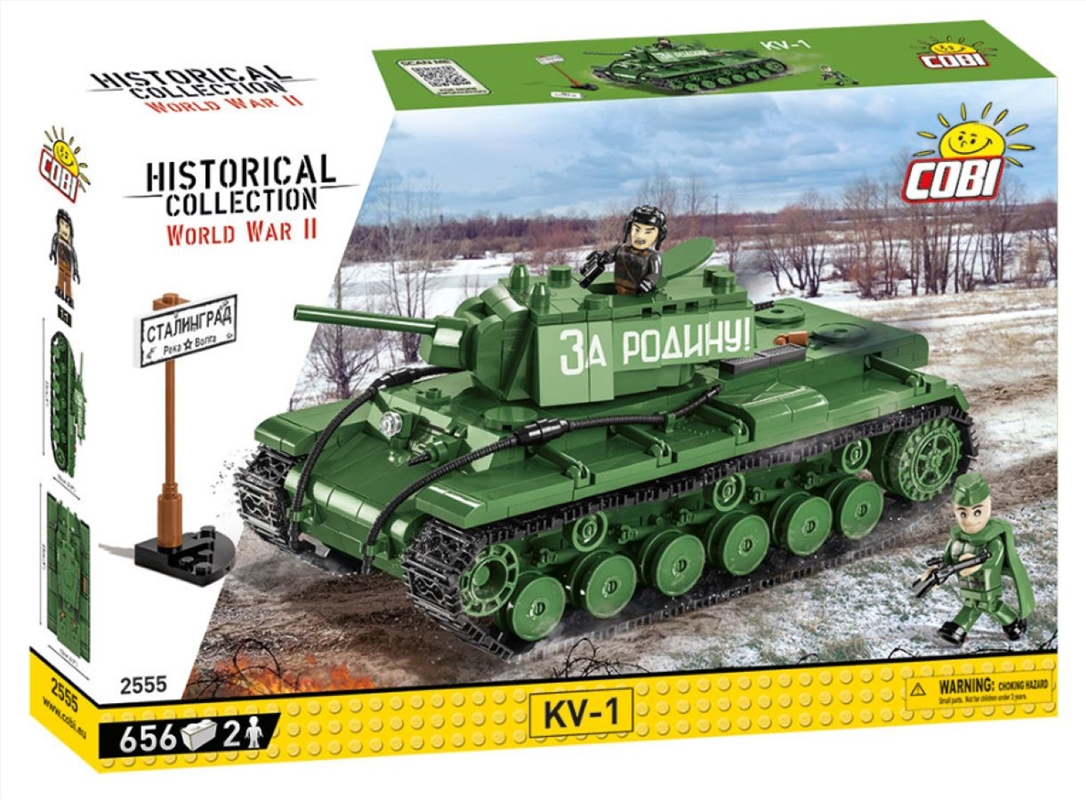 World War II - KV-1 Tank (590 pieces)/Product Detail/Building Sets & Blocks