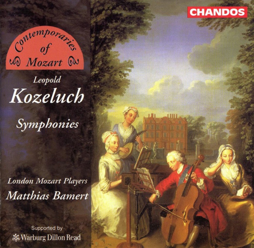Kozeluch:Symphonies/Product Detail/Classical