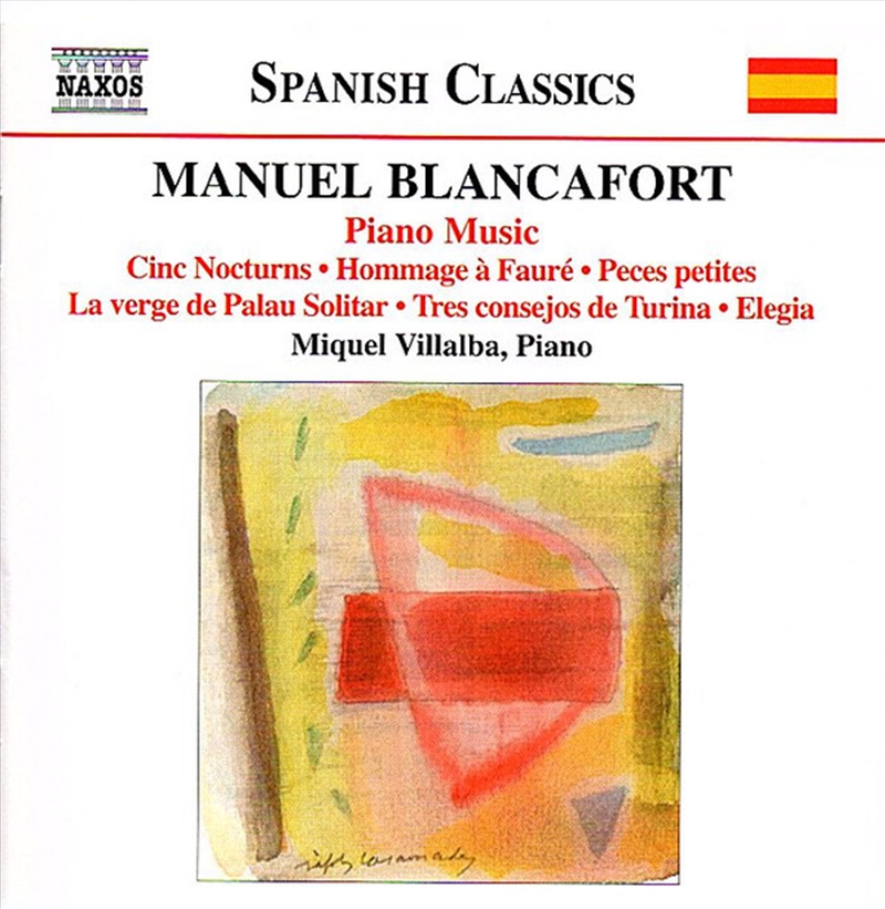 Blancafort: Complete Piano Music/Product Detail/Classical