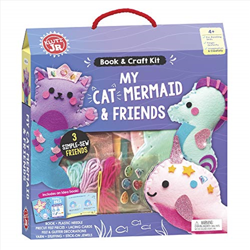 Klutz Junior My Cat Mermaid Friends/Product Detail/Kids Activity Books