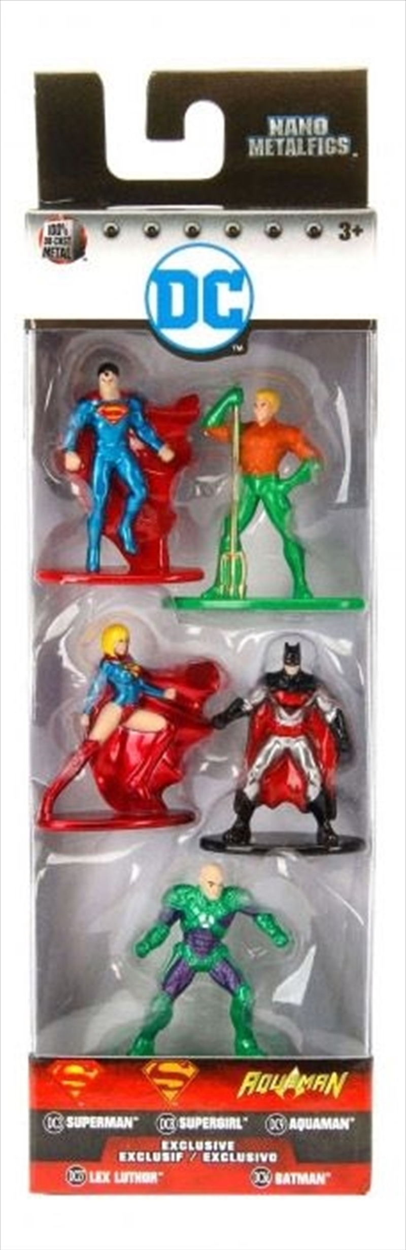 DC Comics - Nano Metalfigs 5-Pack/Product Detail/Figurines