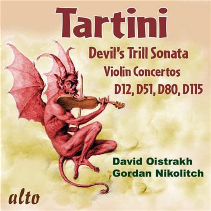 Devil's Trill Sonata Violin Concertos D12 & D51/Product Detail/Classical