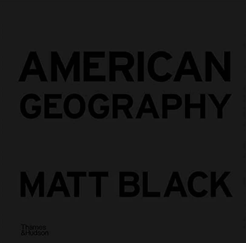 American Geography/Product Detail/Photography