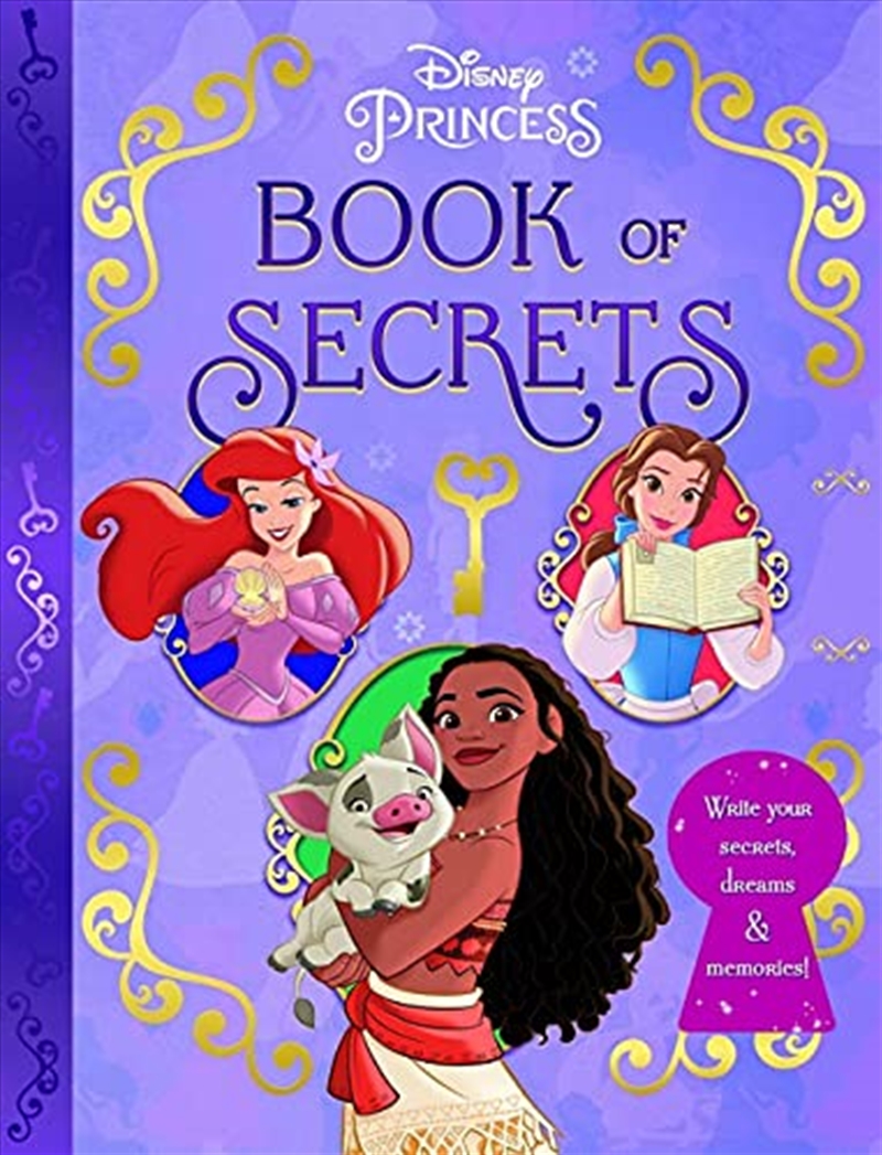 Disney Princess: Book of Secrets with Lock and Key/Product Detail/Kids Activity Books