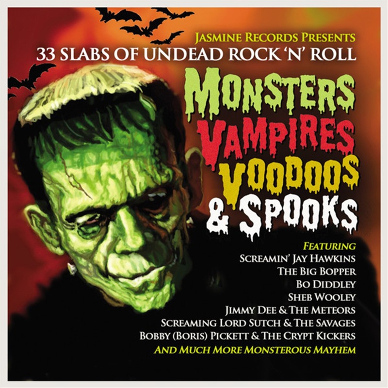 Monsters Vampires Voodoos & Spooks: 33 Slabs/Product Detail/Rock