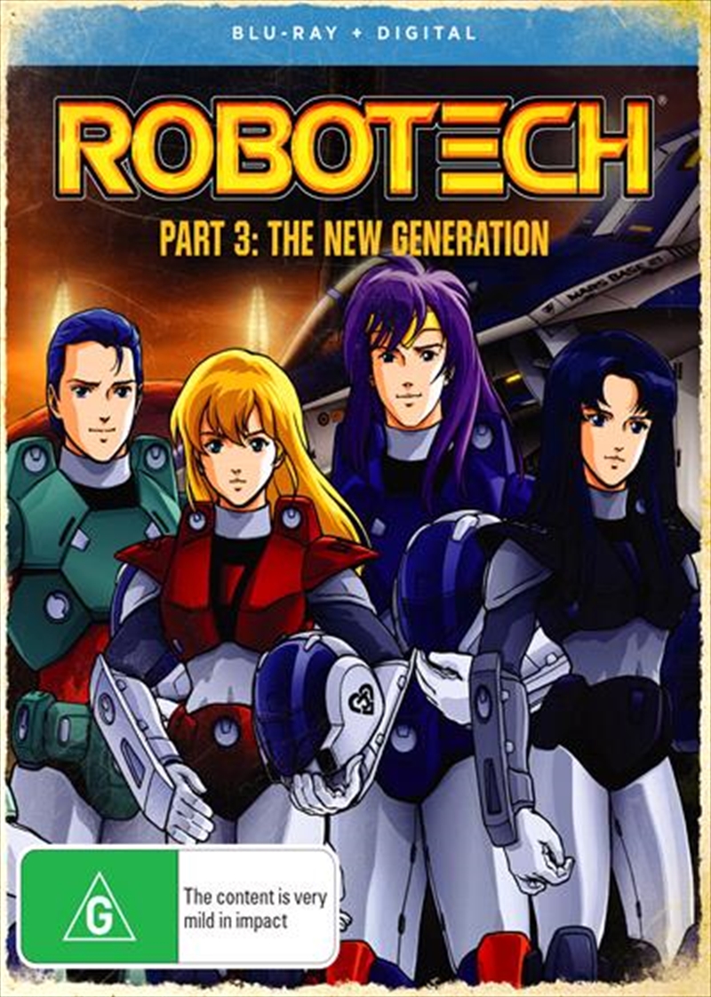 Robotech - The New Generation - Part 3/Product Detail/Anime