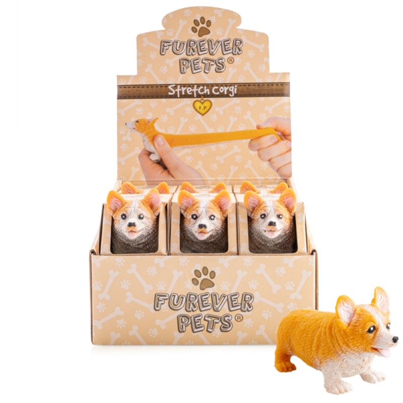 Pullie Pal Furever Pets Stretch Corgi/Product Detail/Stress & Squishy