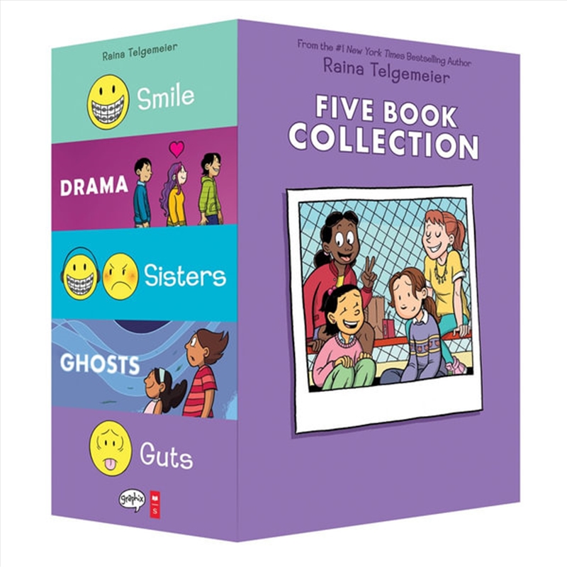 Raina Telgemeier 5 Book Collection/Product Detail/Reading