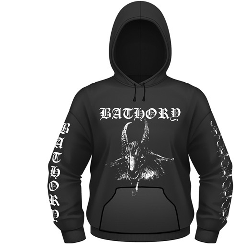 Bathory Goat Hooded Sweatshirt Unisex Size Small Hoodie/Product Detail/Outerwear