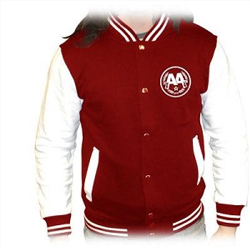 Asking Alexandria Snake Baseball Style Varsity Jacket Unisex Size Small Jacket/Product Detail/Outerwear