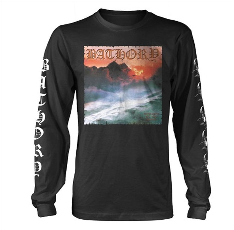 Bathory Twilight Of The Gods Shirt Unisex Size Large Longsleeve Shirt/Product Detail/Shirts