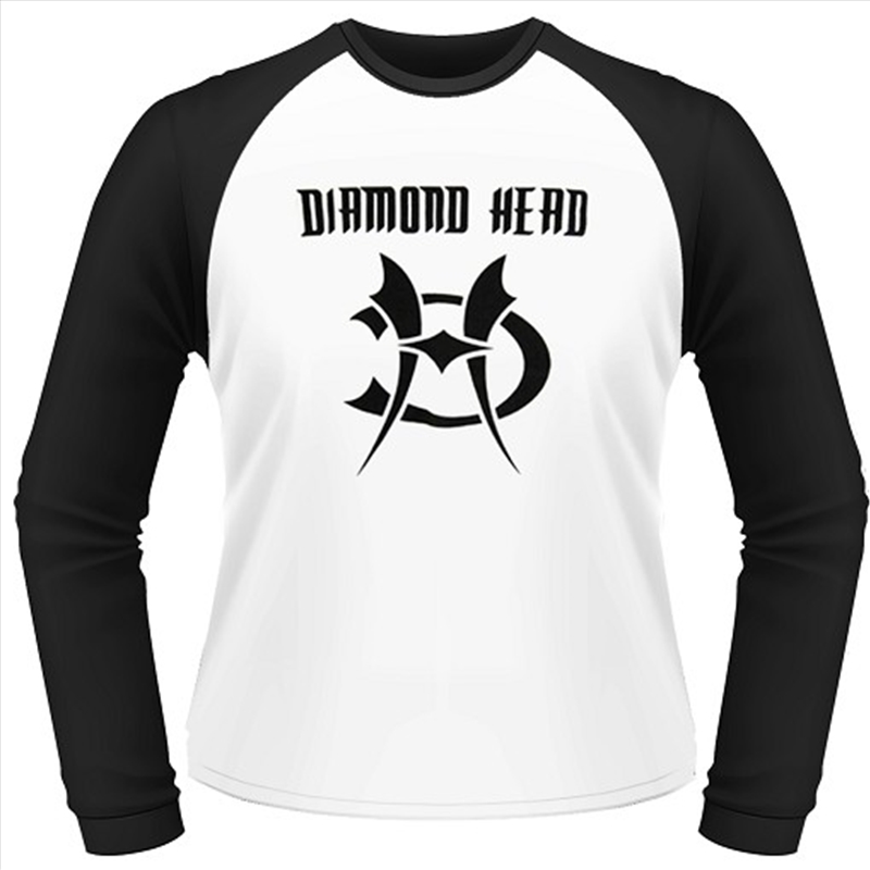 Diamond Head Logo Baseball Unisex Size Large Longsleeve Shirt/Product Detail/Shirts