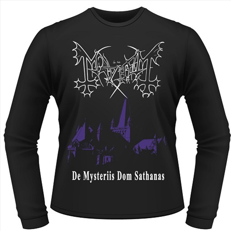 Mayhem De Mysteriis Dom Sathanas Long Sleeve Unisex Size Xx-Large Longsleeve Shirt/Product Detail/Shirts