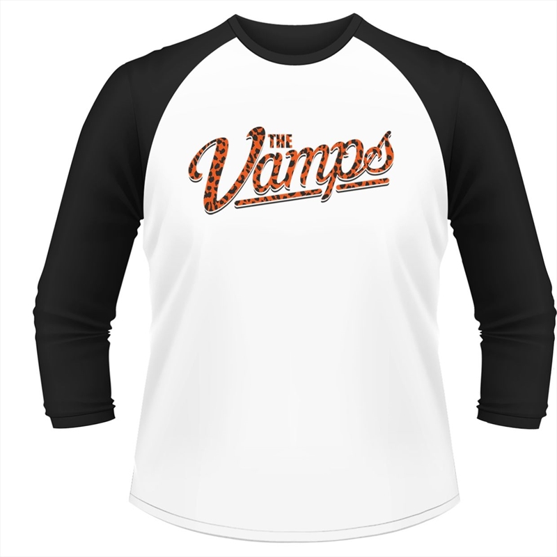 The Vamps Leopard Long Sleeved Baseball Unisex Size X-Large Longsleeve Shirt/Product Detail/Shirts