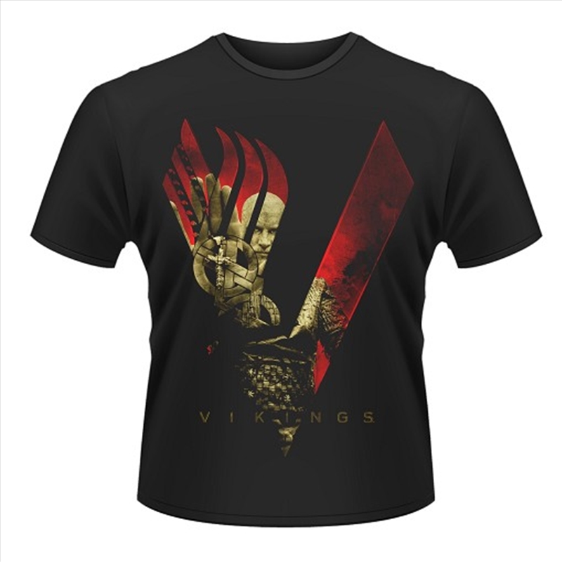 Vikings Blood Sky Unisex Size Small Tshirt/Product Detail/Shirts