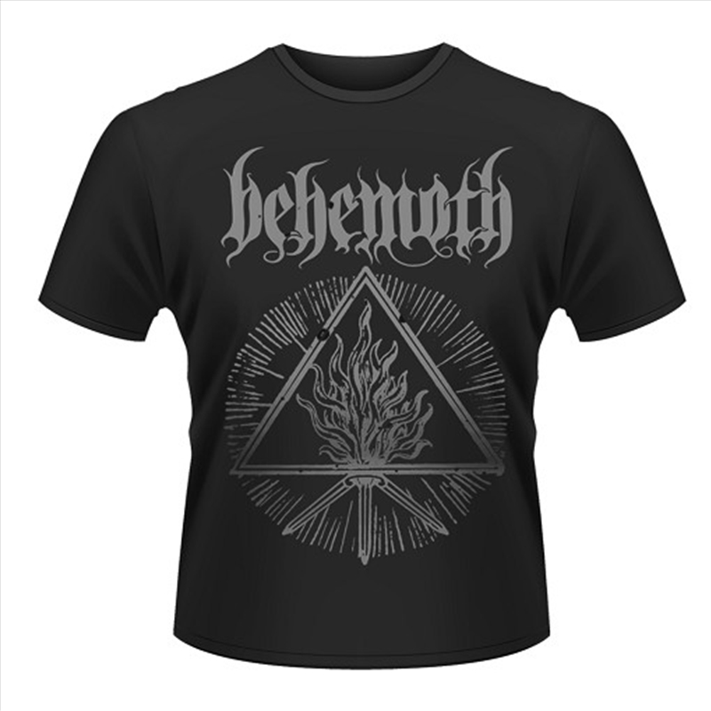 Behemoth Furor Divinus Front & Back Print Unisex Size X-Large Tshirt/Product Detail/Shirts